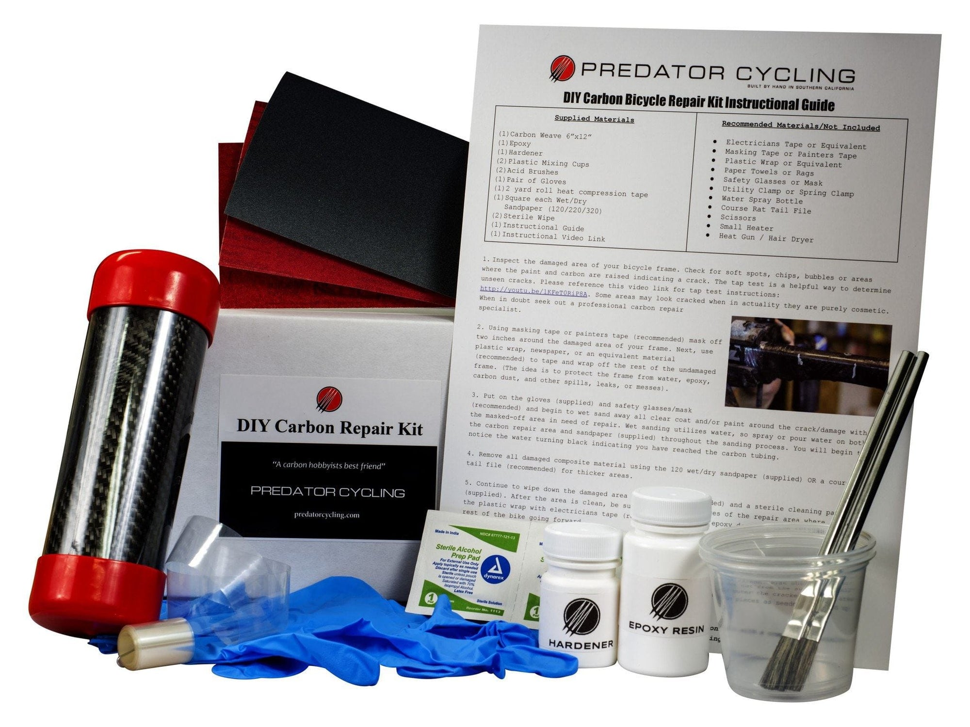 Carbon Repair Kit | Predator Cycling